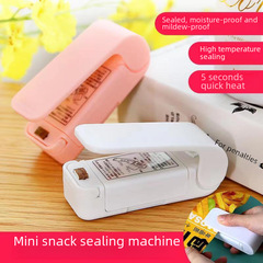 Snack Seal Machine Hand-Powered Small Mini Vacuum Sealer Home Plastic Bag Food Preservation Portable Sealer