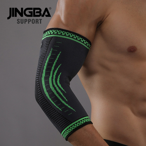 JINGBA Elbow Support Adult Outdoor Sports Fitness Compression Guard for Lifting Badminton Taekwondo Protective Manufacturer