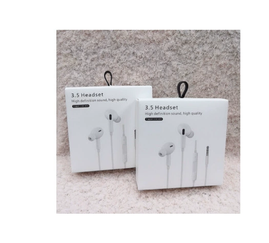 Bluetooth-гарнитура совместимая с Apple и без проводов, с проводным пультом для мобильных телефонов, i7/i8 Intel Core