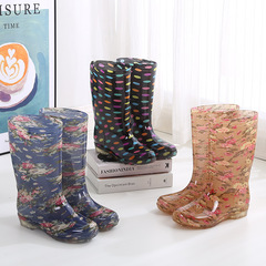 新款雨鞋防水鞋女中筒外穿防滑保暖膠鞋套鞋保暖成人水靴廚房四季