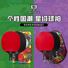 个性国潮星级球拍新款博力王子乒乓球拍专业比赛成人乒乓星级系