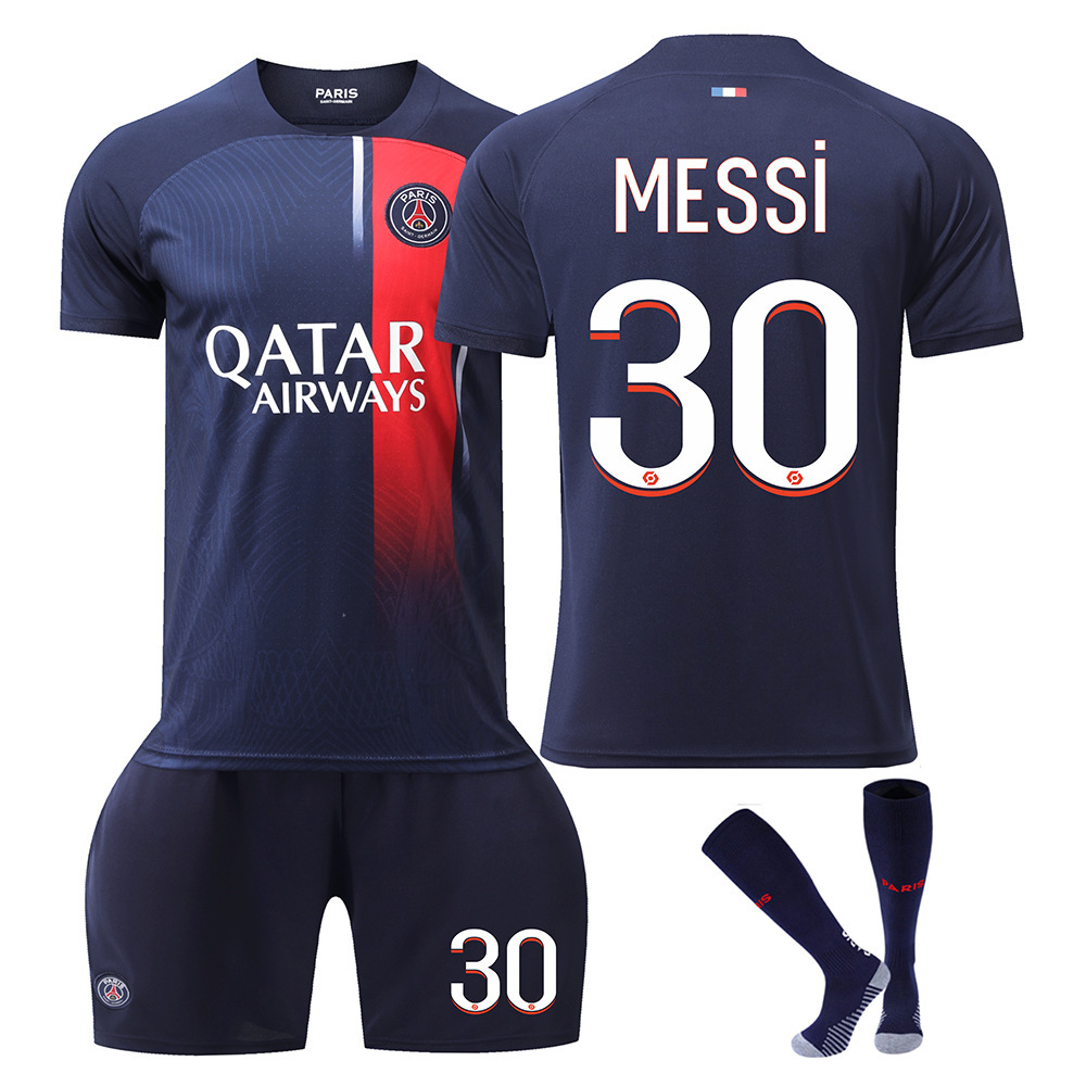 Manchester City Jersey Miami Madrid Jersey Real Madrid Sân nhà số 7 Samsung Argentina Số 10 Bộ quần áo bóng đá