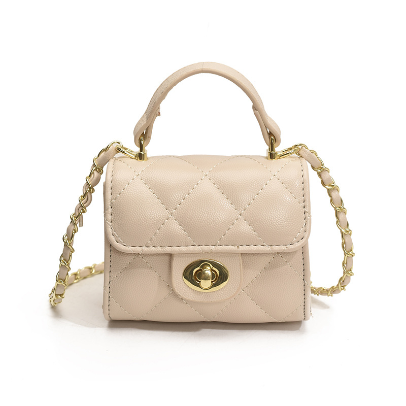 Bolso de cadena de moda coreana 2025 verano nuevo bolso pequeño bolso de hombro fragante bolso de mensajero de hilo bordado de diamantes mujer