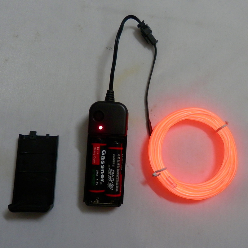 ネオン diy 手作り発光ライン LED コールドライト超微細 USB バッテリーライトガイドストリップ発光ラインライトストリップ|undefined