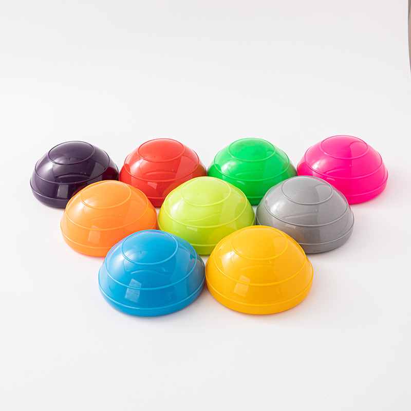 Bola de Durian brillante mini Bola de velocidad de onda hemisferio semicírculo Bola de gimnasia bola equilibrio 16CM