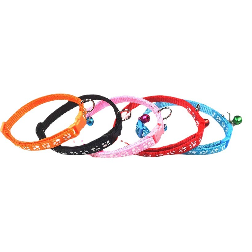 Трансграничный кошачий воротник с принтом домашних животных цветной кошачий воротник Белл следы воротник патч производители ошейников