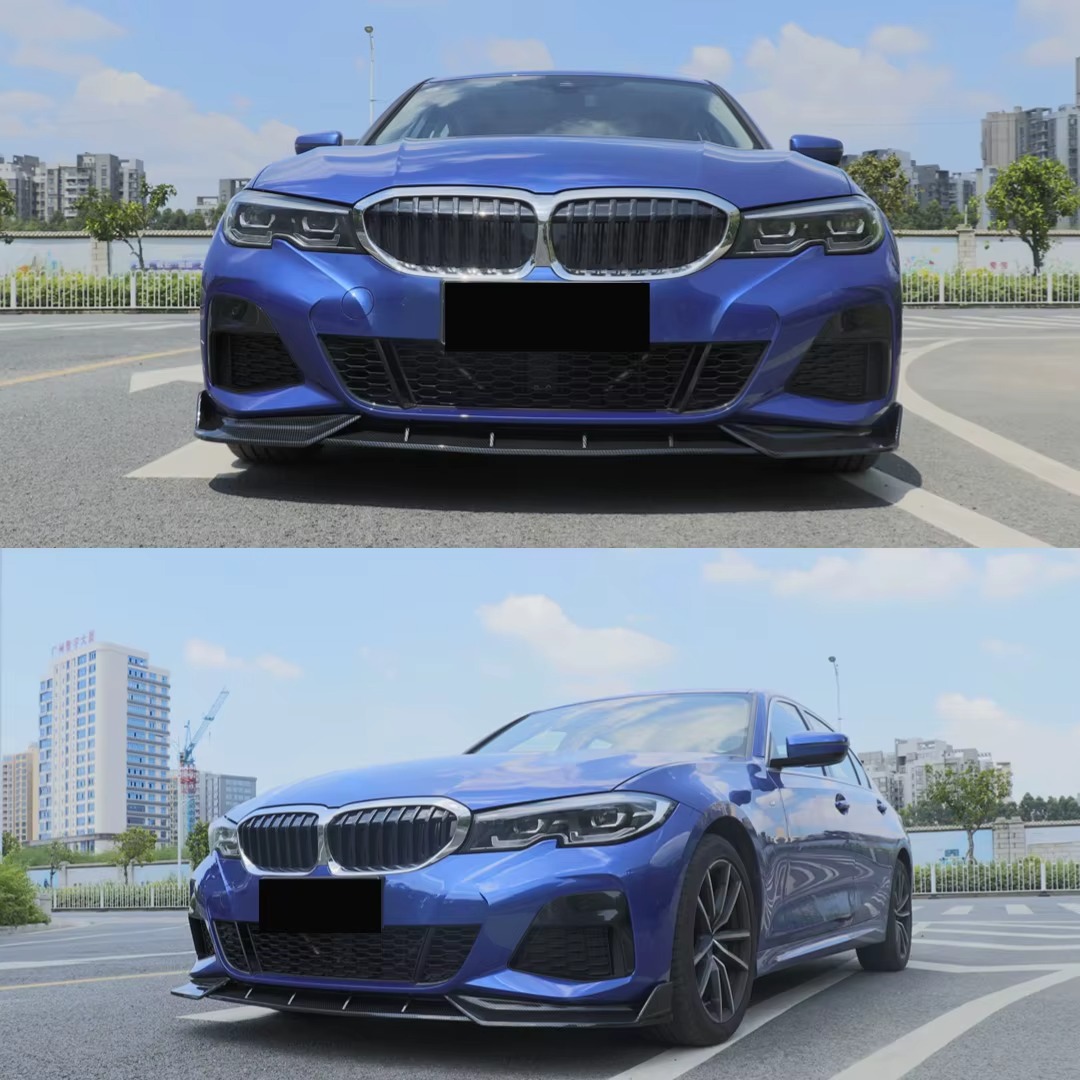 Suitable for Bmw 3 Series G20G28 2020-2022 Modified Sports Front Lip, Front Spoiler, and Surround Upgrade