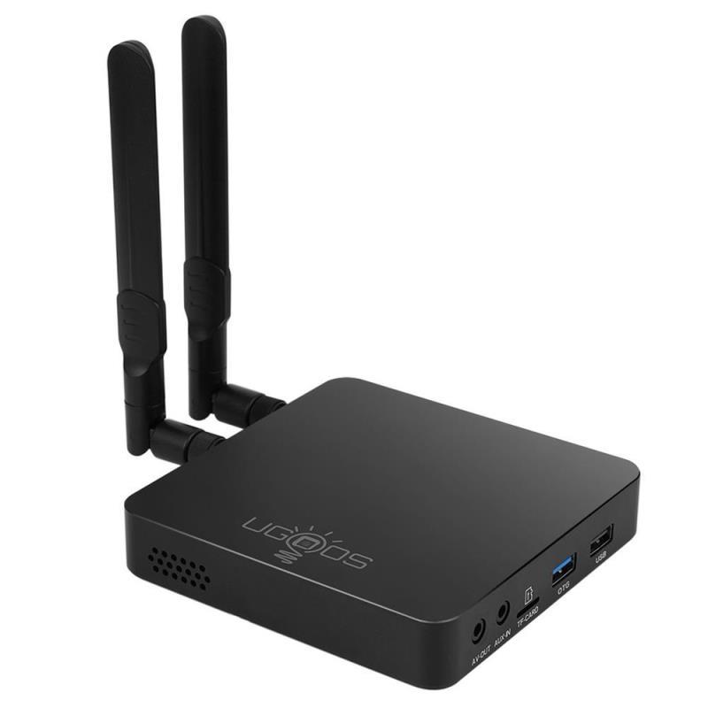 UgoosAM6BPLUS机顶盒S922X-J4GB+32GB安卓9.0电视盒子影音WIFI