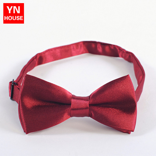 Children's bow tie, British style, boy baby double-layer bow tie, performance butterfly bow tie, baby bow tie fashion