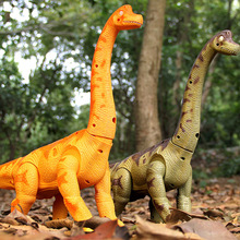 大号电动恐龙 会下蛋投影的腕龙行走恐龙蛋模型男孩儿童玩具