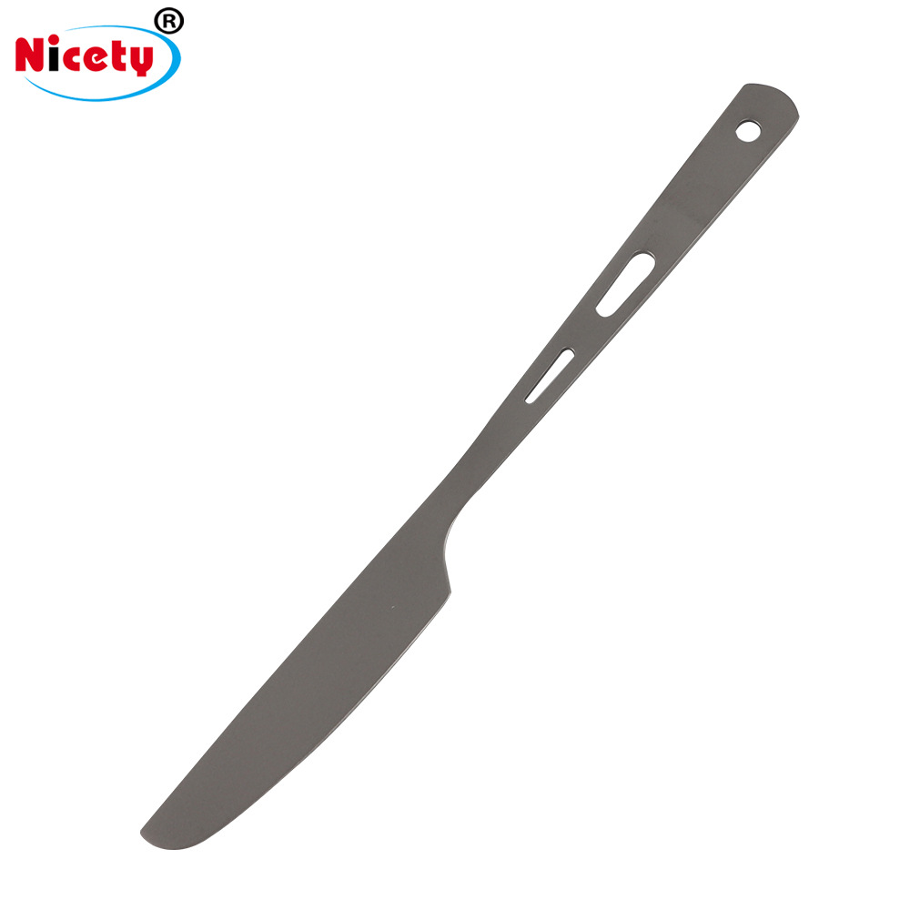 Outdoor Pure Water Cookware, Titanium Camping Cup With Foldable Handle, Single-layer Drinking Cup, Portable_voghion.com