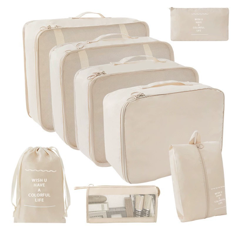 Handheld capacious storage bag, travel bag, set, organizer bag, high-quality style