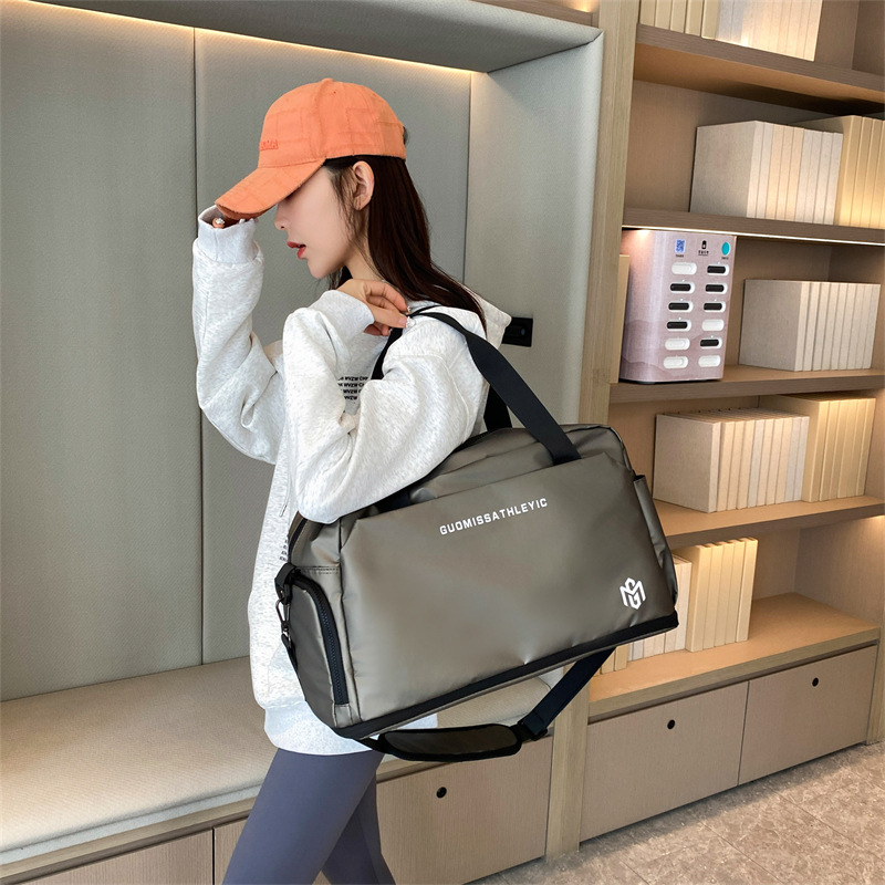 Bolsa de viaje de corta distancia para hombres y mujeres ligero de gran capacidad de viaje portátil pendiente bolsa de equipaje Bolsa deportiva Fitness