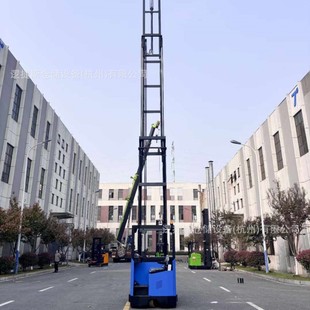 All-electric forward-moving forklift truck 2.5-ton lift 13.5m lithium battery loading and unloading truck pallet loading and unloading fork