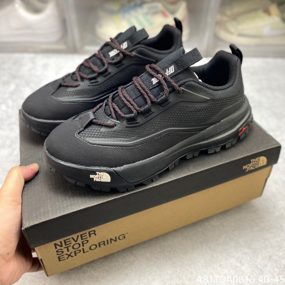 Putian shoes, export quality, North Face TNF hiking shoes, men's outdoor sports shoes, lightweight, casual, durable, suitable for hiking, trail running, and mountaineering