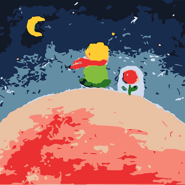 Little Prince and Rose