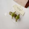 Зелёный захват с сердцем, 2 шт.