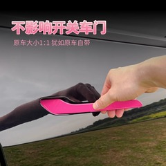 テスラmodel 3のドアの取っ手に適用します。