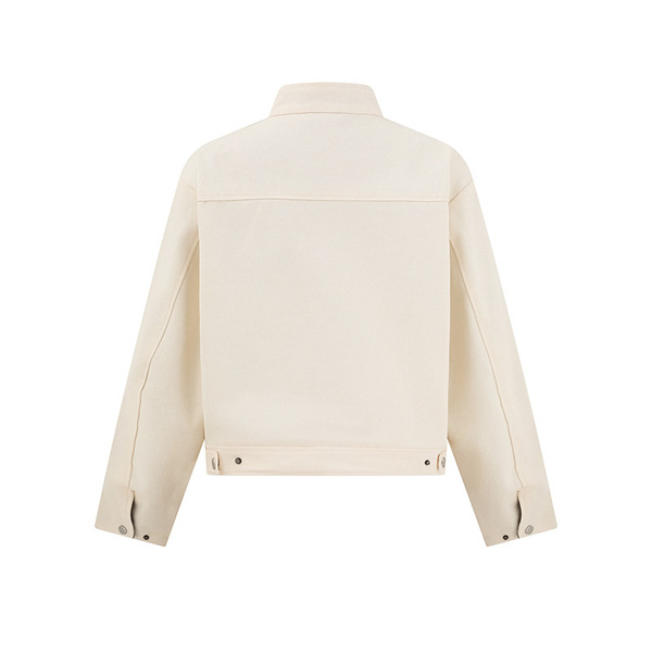 Autumn Japanese retro jacket with zipper
