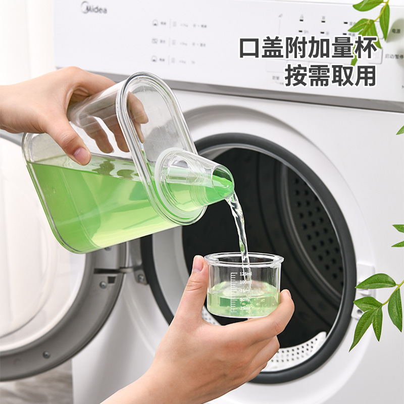 洗剤収納ボックス家庭用大容量凝珠プラスチック缶缶洗濯液の容器専用収納ボックス|undefined