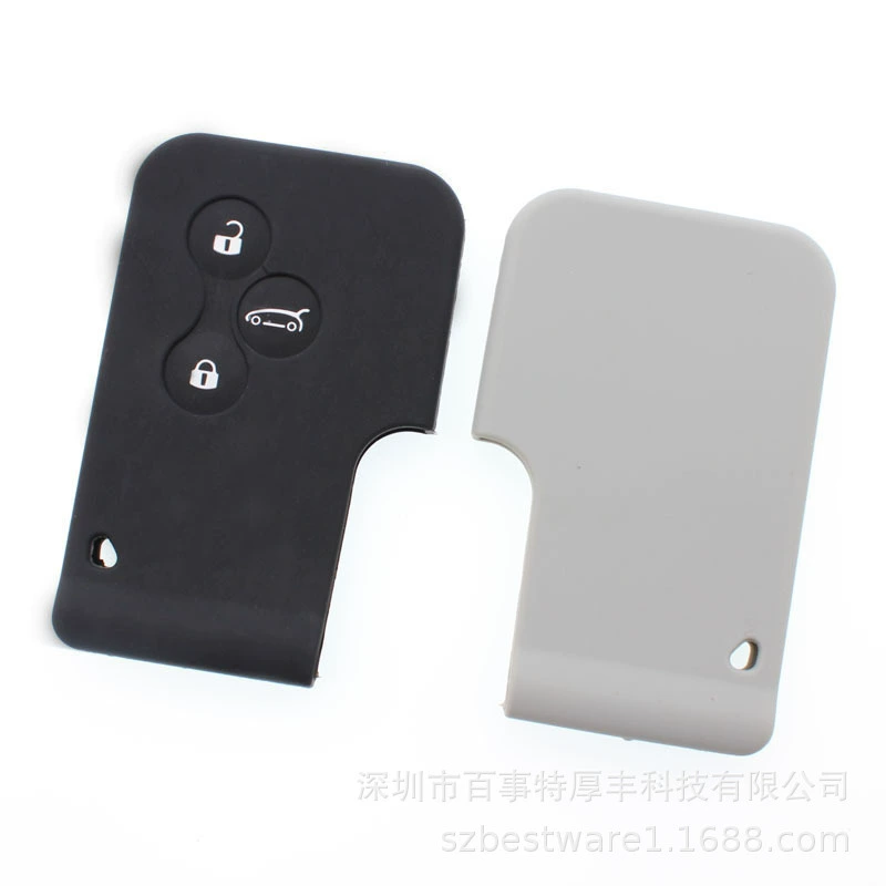 Подходит для автомобильного ключа Renault Koleo 3-ключевой смарт-ключ Kolega автомобильный силиконовый защитный чехол