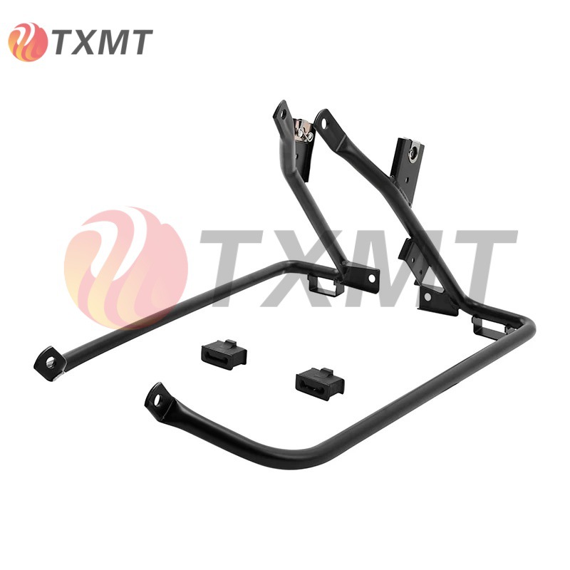 Suitable for Harley Road King Street Big Glide Modified Rear Box Rear Bumper Tail Box Guard Bracket 09-13 Years