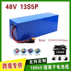 クロスボーダー13s5p 48V 20Ah電気アシストスクーター電池18650リチウムイオン電池パックは中南を持っています。