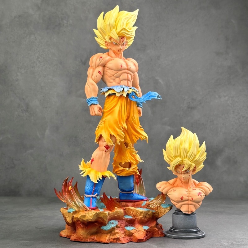 ドラゴンボールインフィニット超悟空 2.0 トップダブルヘッド標準アニメーション像ハンドモデル装飾品卸売|undefined
