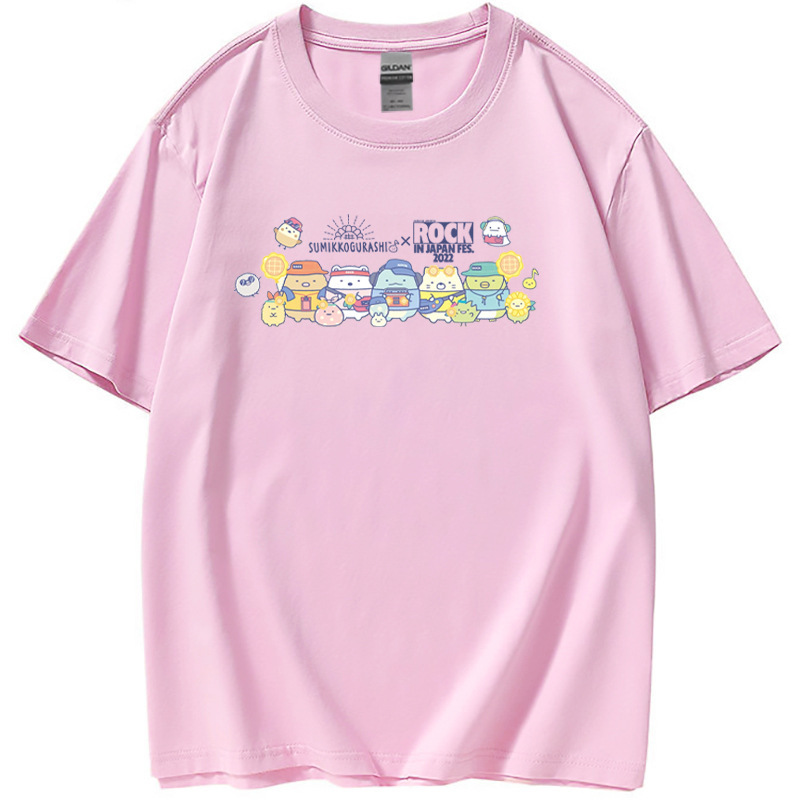 Corner Bio Children's Wear Parent-Child Wear Short-sleeved Corner Buddy Sumikko Gurashi Children's T-shirt Corner Bio Children's Wear Parent-Child Wear Short-sleeved Corner Buddy Sumikko Gurashi Children's T-shirt