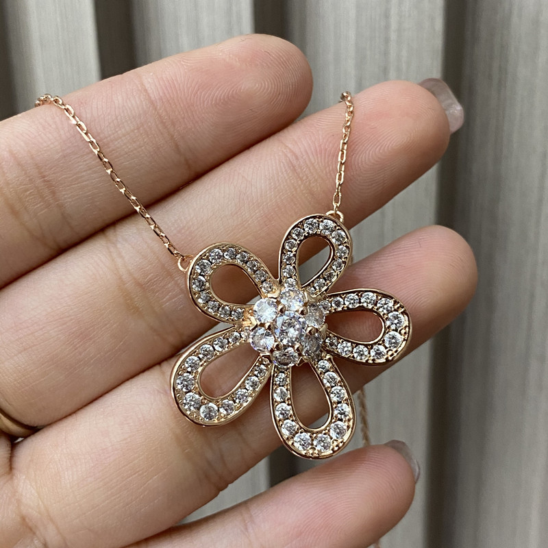 Oval Cz Engagement Ring Set In Sterling Silver For Women_voghion.com