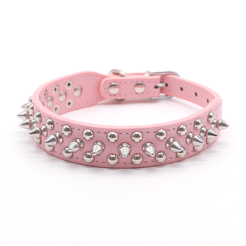 Collar para mascotas Puppy Orange Collar para mascotas Cuello de cuero Táctico para perros Accesorios para perros Collar para perros Grandes Accesorios para perros