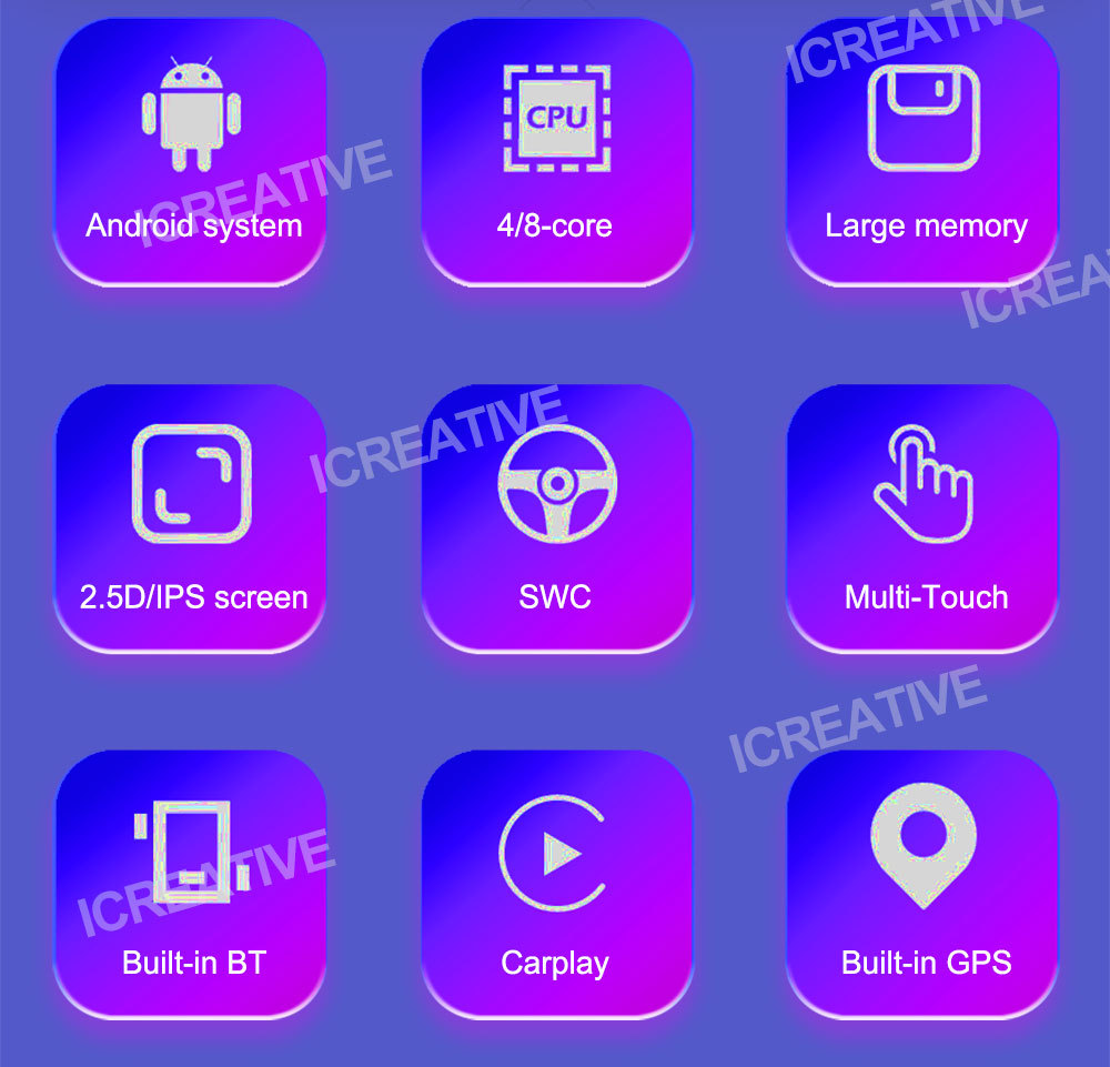 Suitable for 7inch Audi A4 Android Car Gps High-Definition Screen Mp5 Bluetooth Navigation All-In-One Carplay