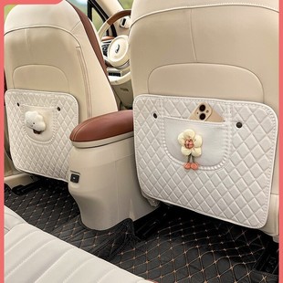 Car Anti-Kick Pad Rear Seat Back Kidsren's Universal Car Protection Pad Anti-Dirty and Anti-Wear Backrest Protection Pengde