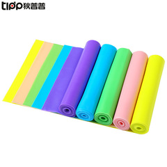 [Wholesale] 1.5m TPE tensile sheet yoga elastic resistance stretch belt strength training fitness aid