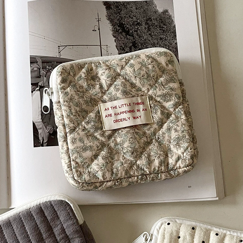 Милый портативный косметичка, наушники, сумка с оборудованием, помада, organizer bag