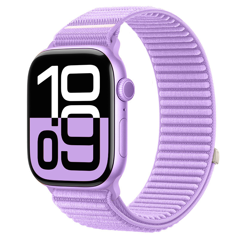 适用于苹果watch10尼龙表带 山地纹编制表带Apple S78910/Ultra2|undefined