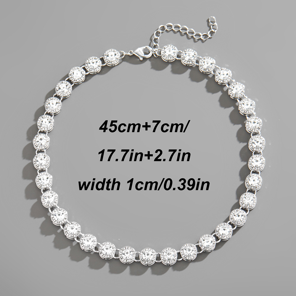 Cuban Chain Diamond Necklace Personalized Jewelry For Everyone_voghion.com