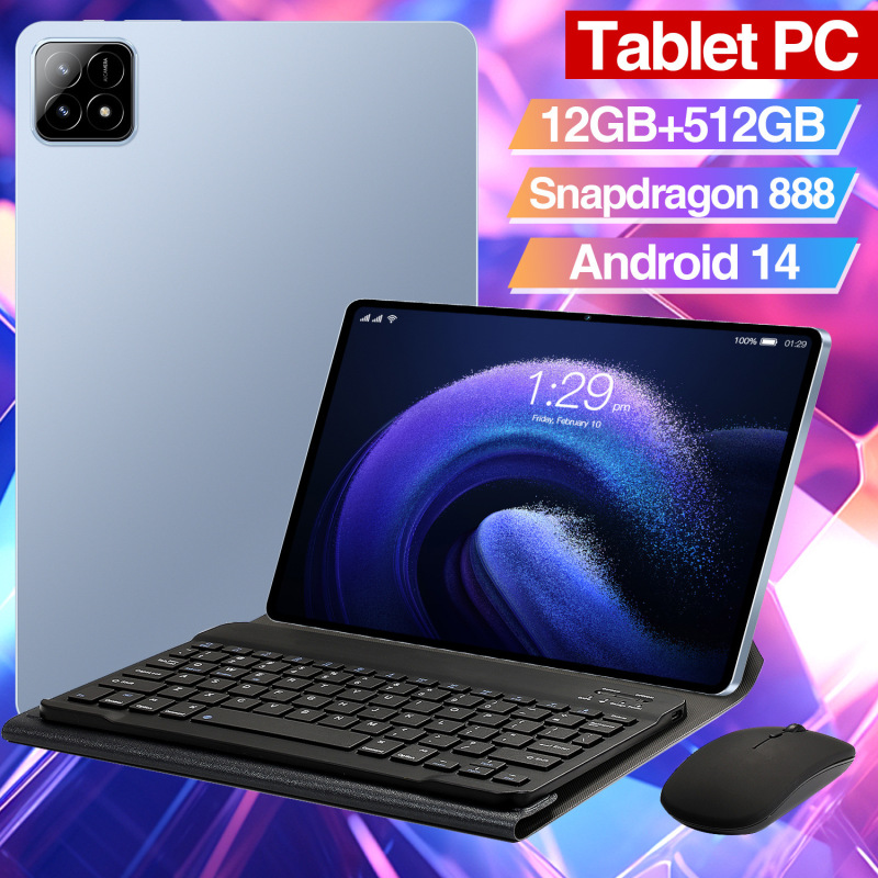 Cross-border tablet 24 years new 10.1-inch factory direct wholesale performance powerful 6S PRO