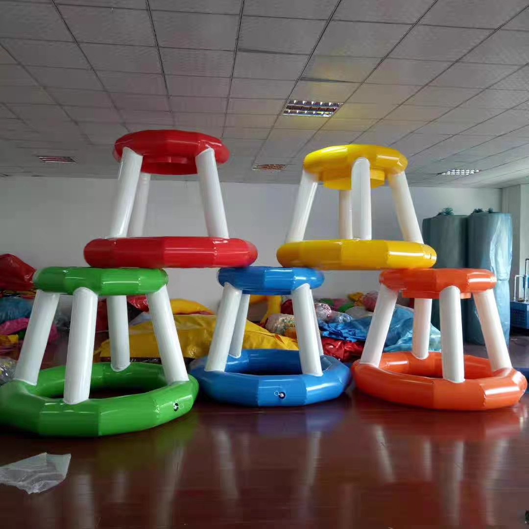 Water park ball pool inflatable toy seesaw trampoline banana boat starfish walking ball octopus water flying fish