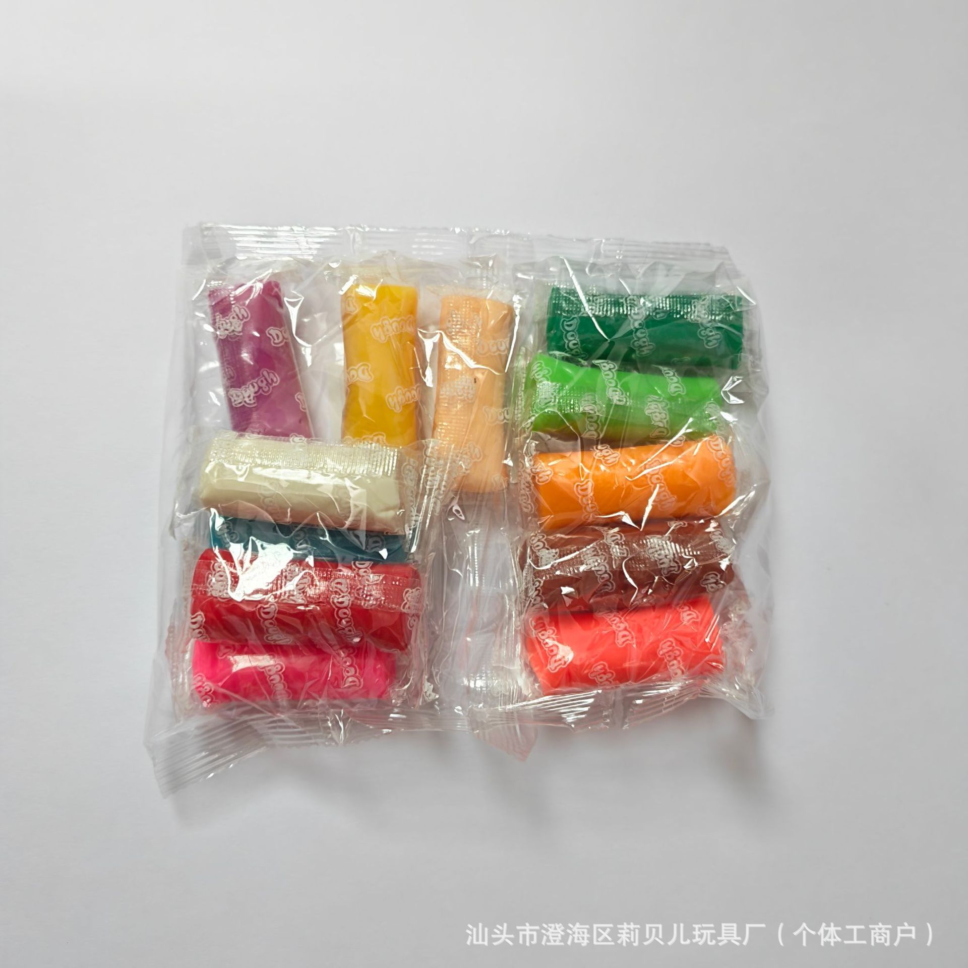 Paquete de barro colorido hecho por comida china Guochao, barro de goma hecha a mano para niños, niños y niñas, juguetes caseros