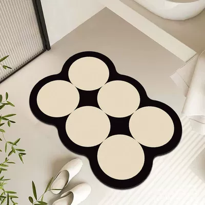 2.5 bathroom door absorbent | Avtomobil döşəmə paspasları - soft-rubber-pad-25-midnight-whistle-4060cm