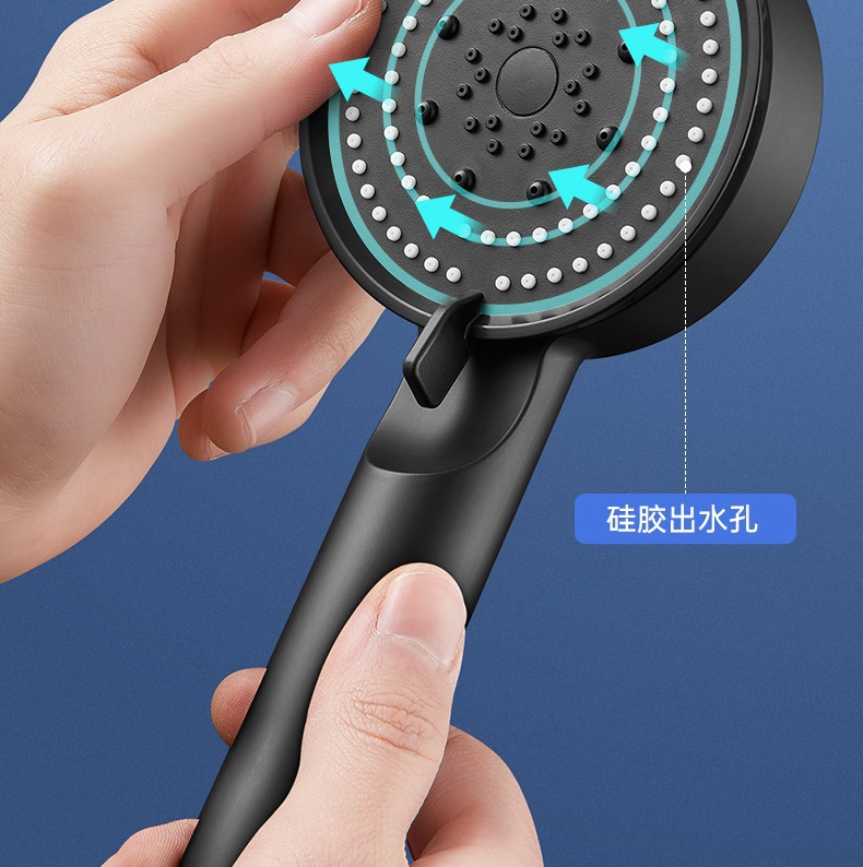 Cross-border shower head, pressurized super strong shower set, bath faucet, bathroom heater, household shower head, rain shower wholesale undefined