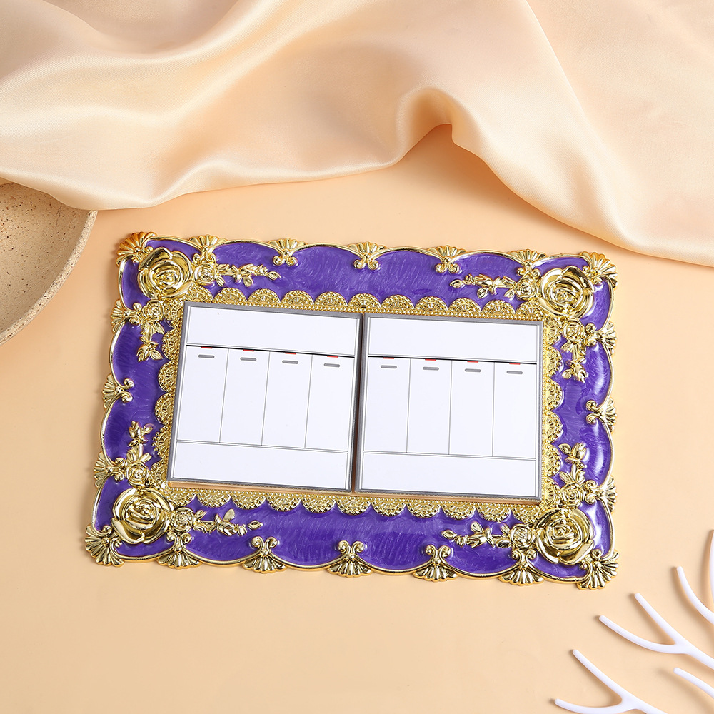 5045-14 골드 퍼플 더블 오픈