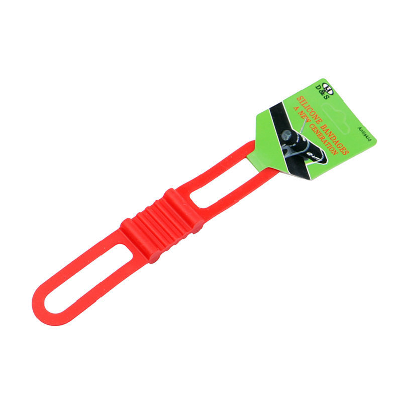 Correa de silicona correa de la bicicleta accesorios de bicicleta de montaña equipo de equitación Correa multiusos