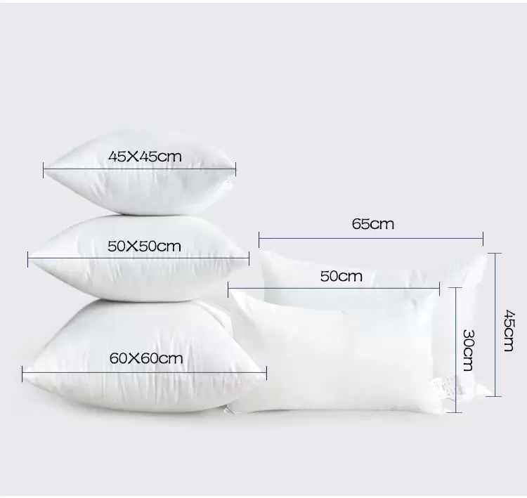 厂家直供抱枕芯 无纺布枕芯腰枕枕芯填充PP棉磨毛布 抱枕芯批发