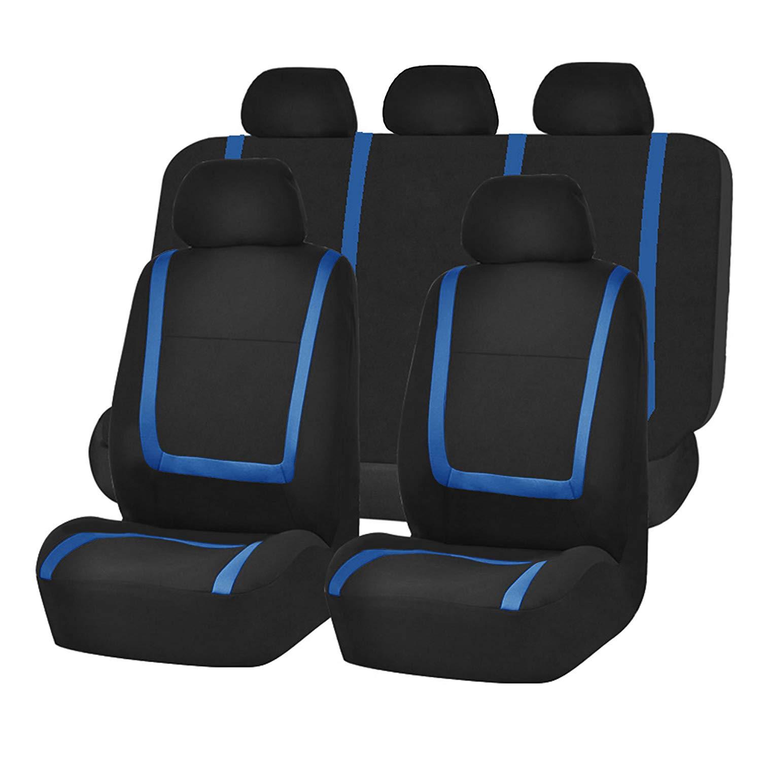 General Motors Five-Seater Polyester Fiber Patchwork Car Seat Covers for Export to Russia, Mexico, and the United States