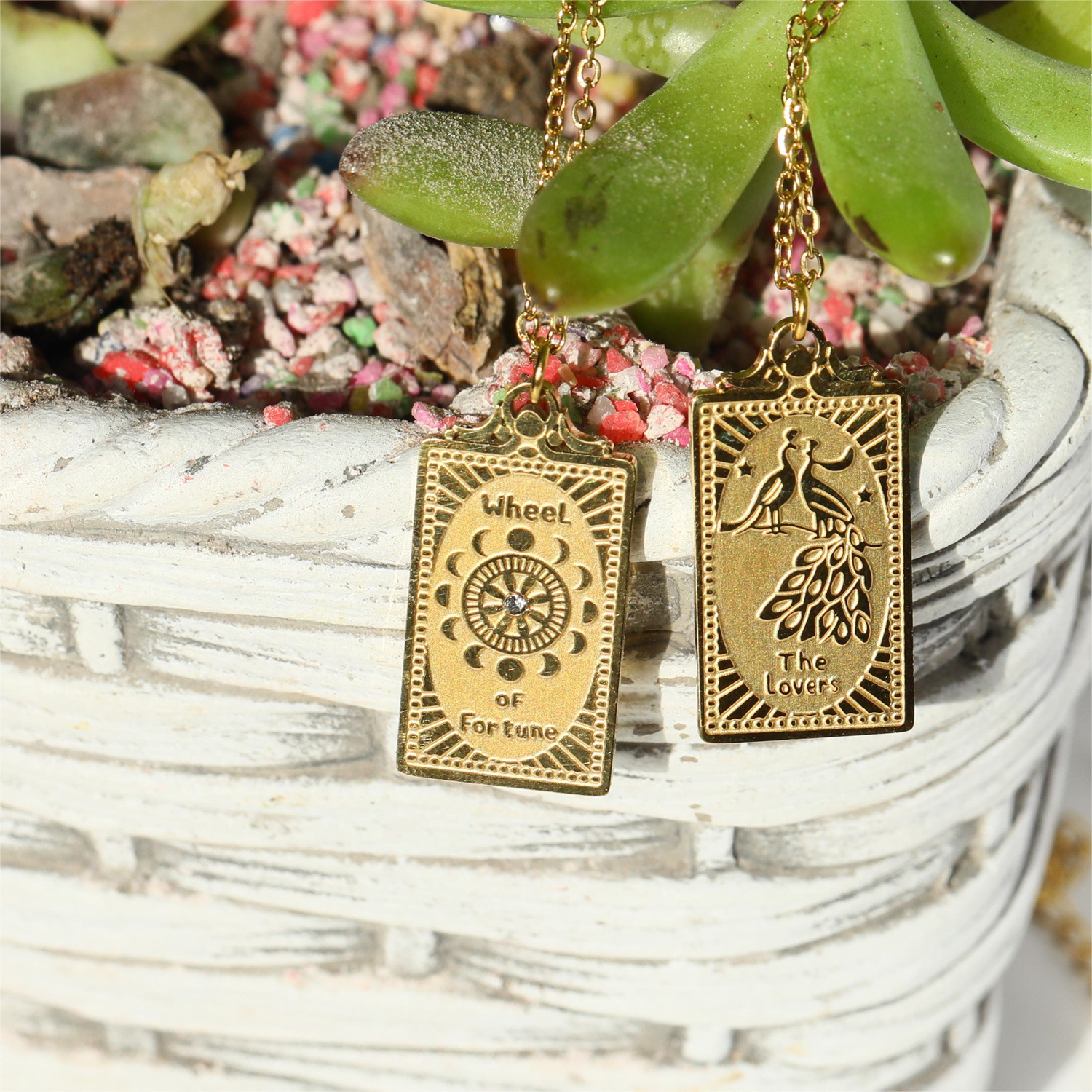 Collar Colgante de Tarot, Diseño Clásico y Vintage image 4
