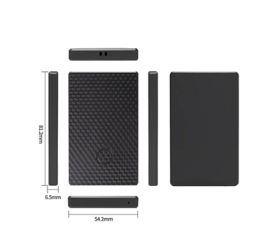 1000mAh card-type device with 4G GPS for personnel tracking and locating, designed to prevent loss of elderly and children (GPS Locator) - domestic-version-1000-mah