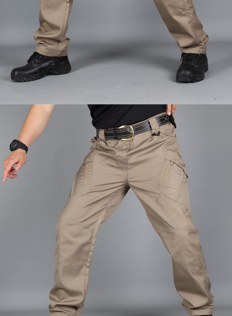 Pantalones tácticos de camuflaje transfronterizos de bolsillo, pantalones de herramientas resistentes al desgaste, pantalones de hombre al aire libre