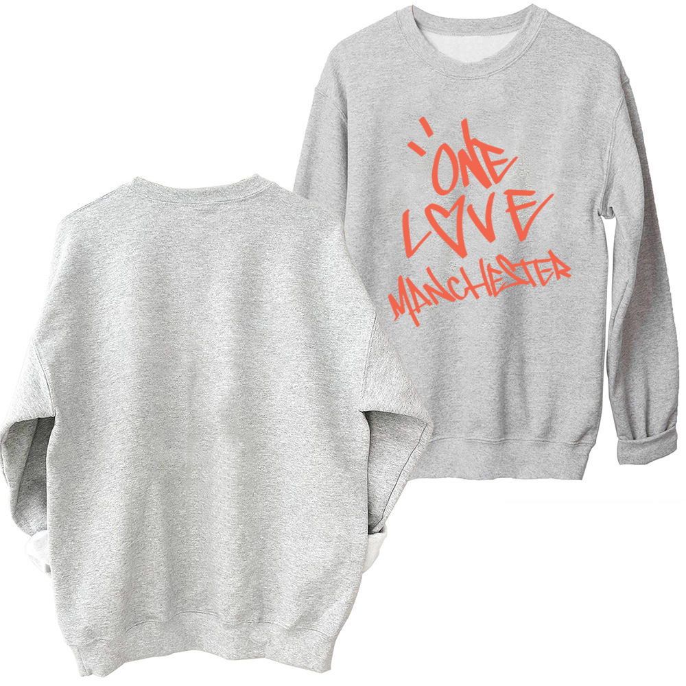 One Love Manchester Crewneck Hoodie Ariana Grande Concert Ov